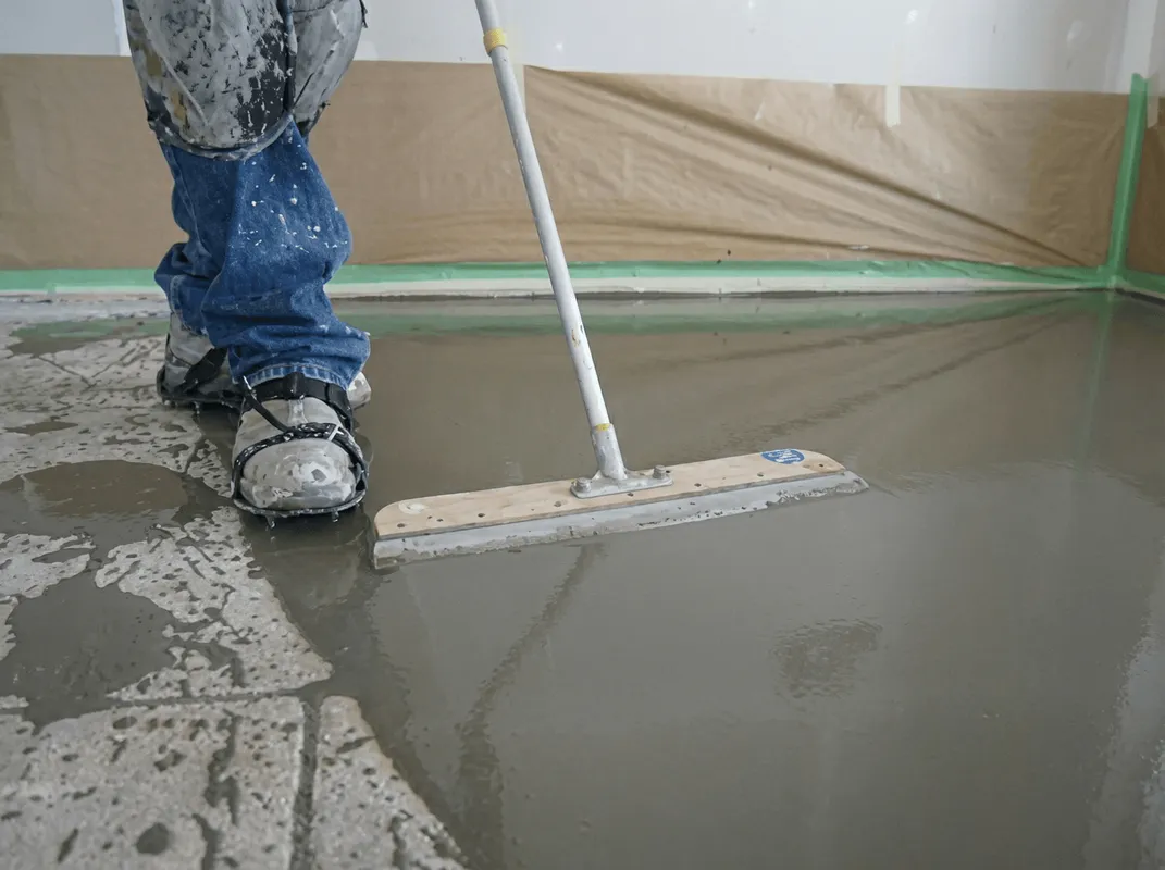 Uneven floor being professionally repaired in Colorado Springs, CO